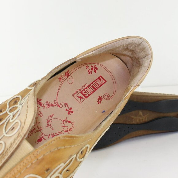 Pikolinos Tan Leather Loafer Slip On Shoes (EU 40 / 9.5 US) - Picture 7 of 8